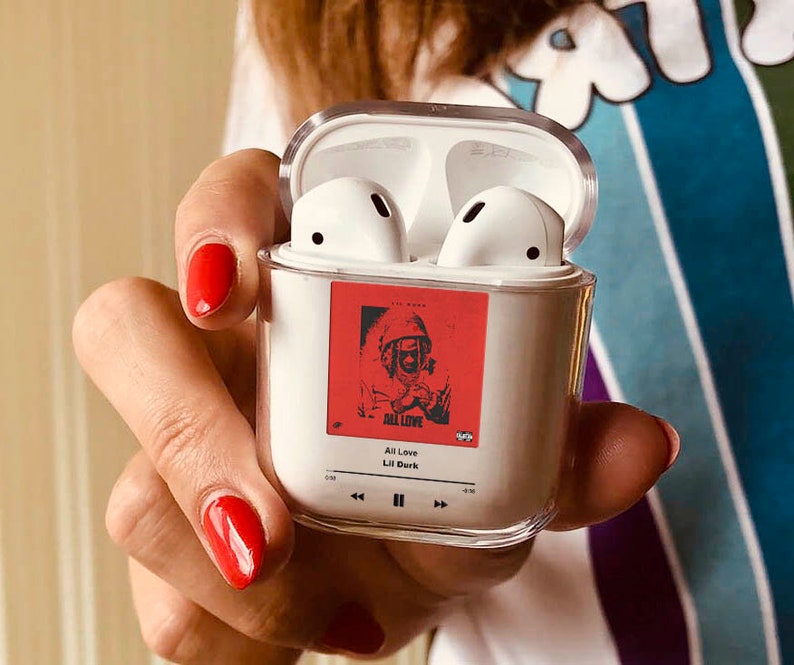 Plugs Charms Custom Plaque Case Airpods 1 Case Music Song Airpods Case Air Pods Case 2 Custom Music Case Clear Case Airpods 2 Custom Scannable Case Hard Cell Phone Accessories