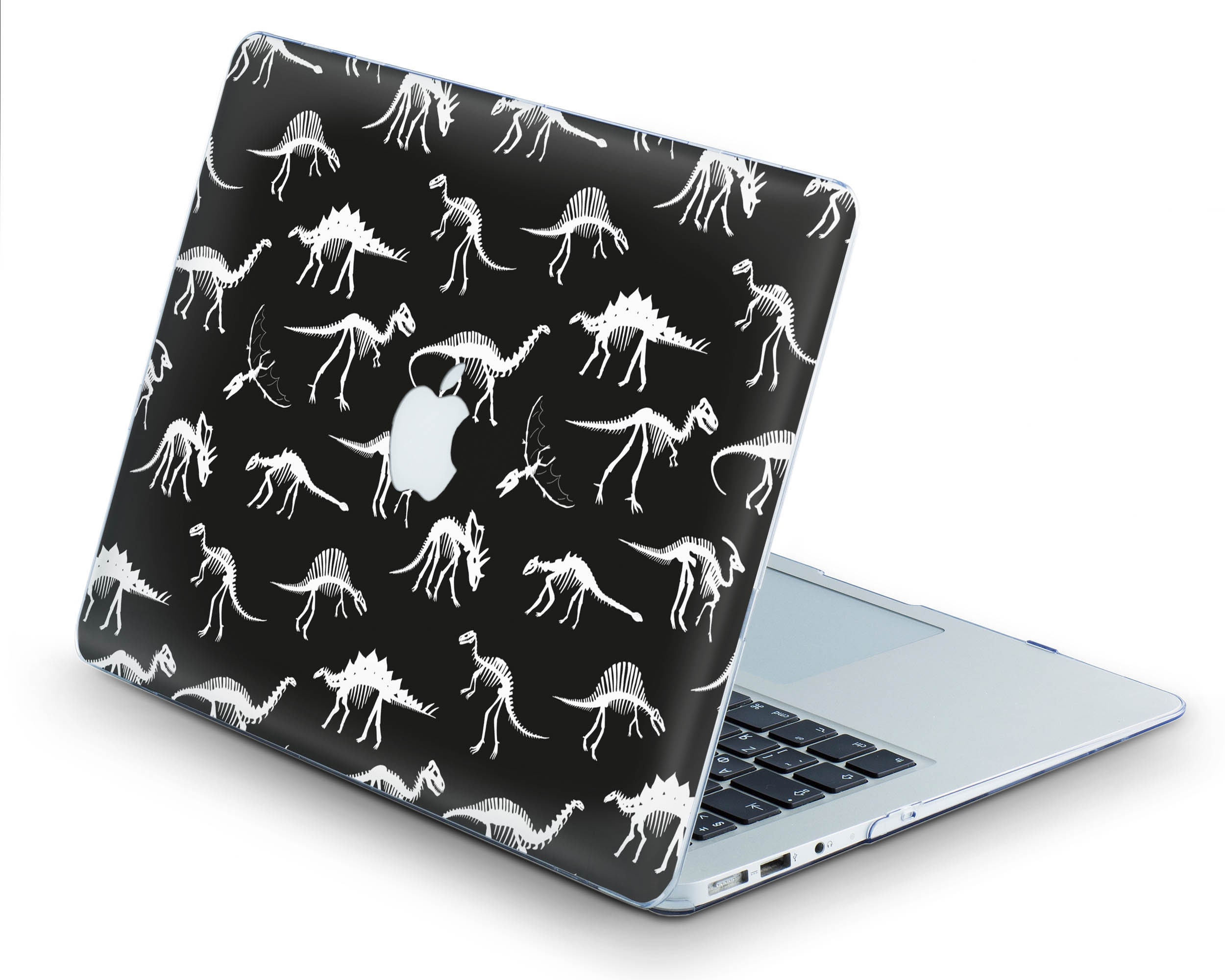 Rubberized Hard Cover Macbook Case Laptop Case Dinosaur Print Etsy