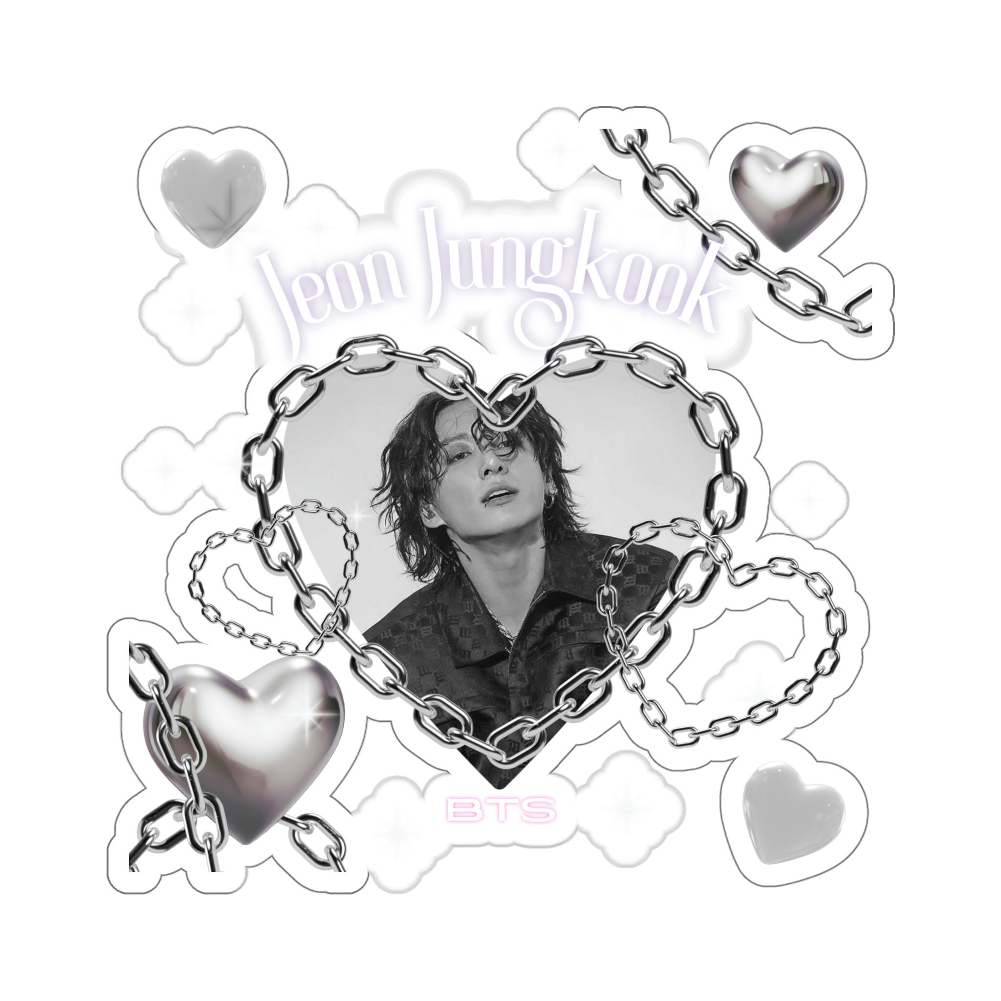 BTS Jungkook Sticker Etsy