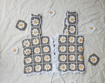 The Daisy Top Crochet Pattern (PDF FILE ONLY!)