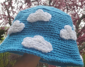 Head in the Clouds Bucket Hat Crochet Pattern