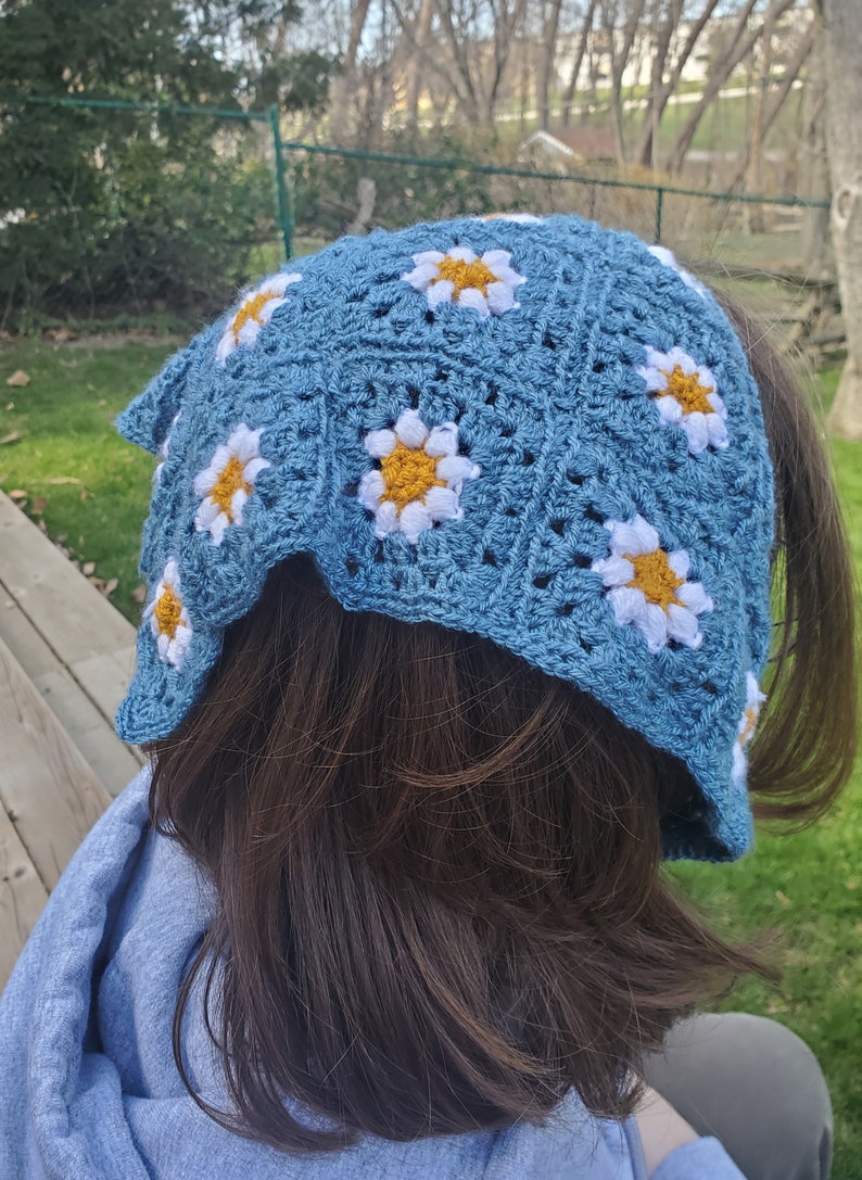 Daisy Bandana Crochet Pattern PDF ONLY Etsy