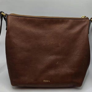 canada used fossil preston leather backpack purse Fossil Backpack Vintage