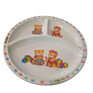 Vintage Kids Divided Plates - Etsy - Page 2