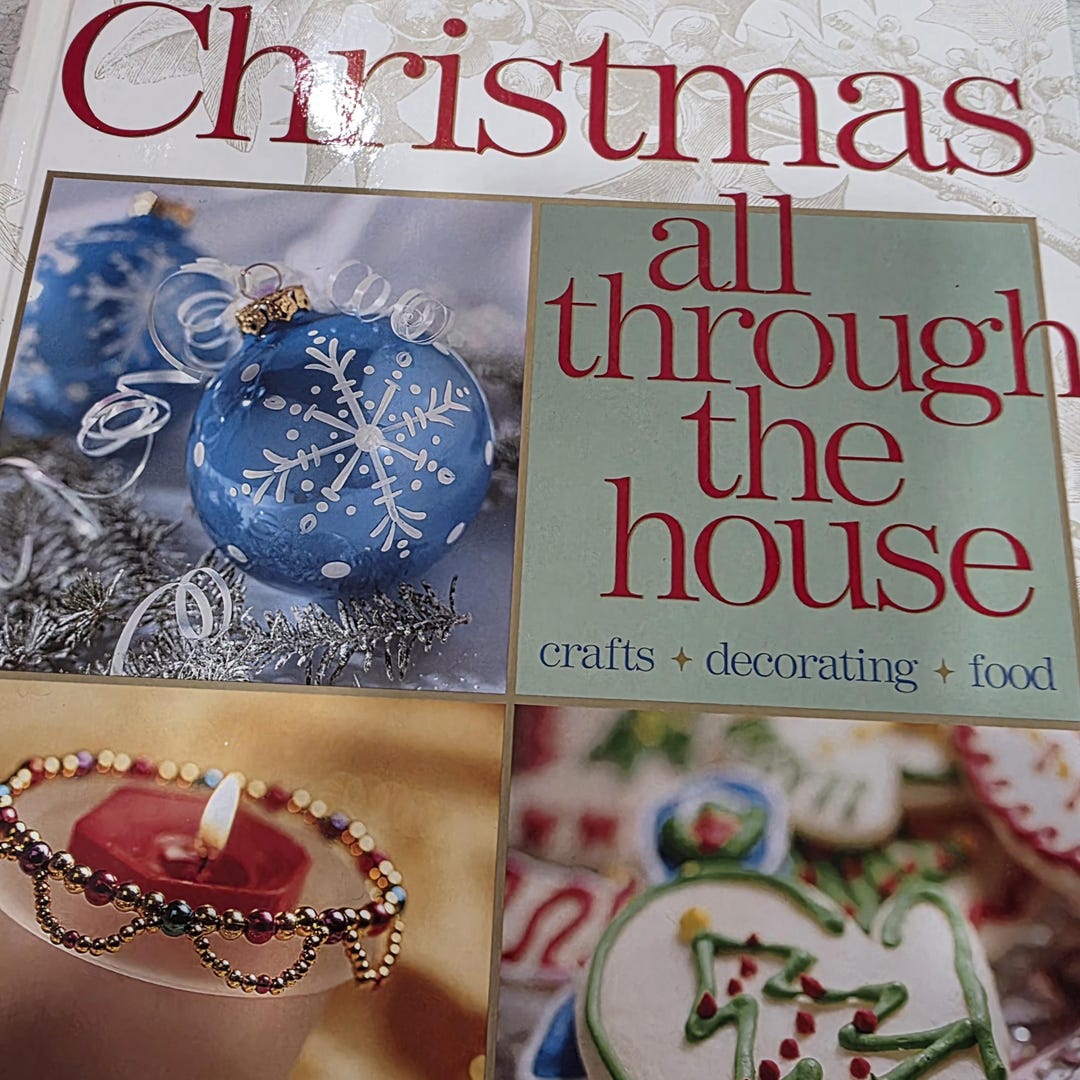 Vintage 1999 Christmas All Through the House Large Book - Etsy