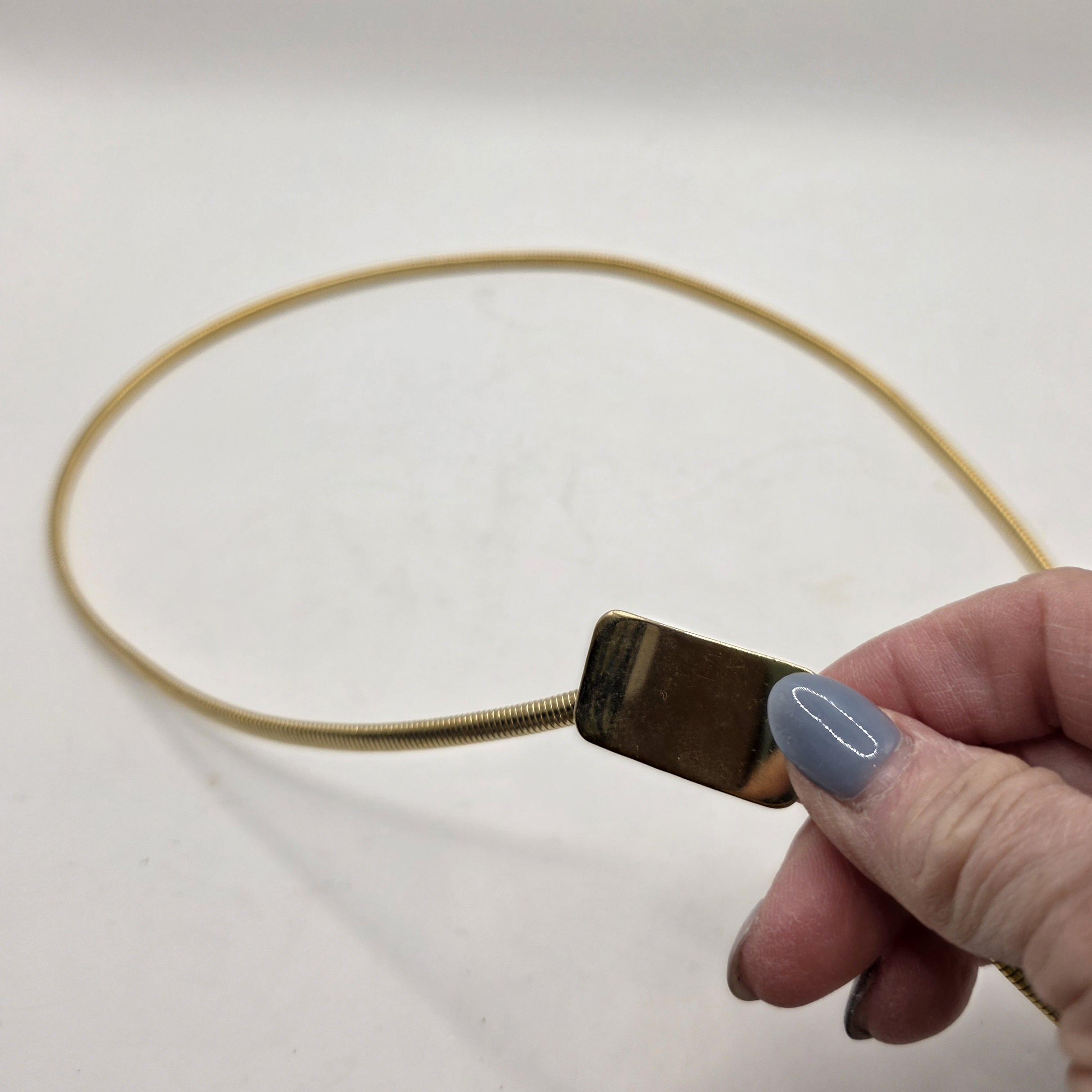 Gold Coil Belt - Etsy display picture 2