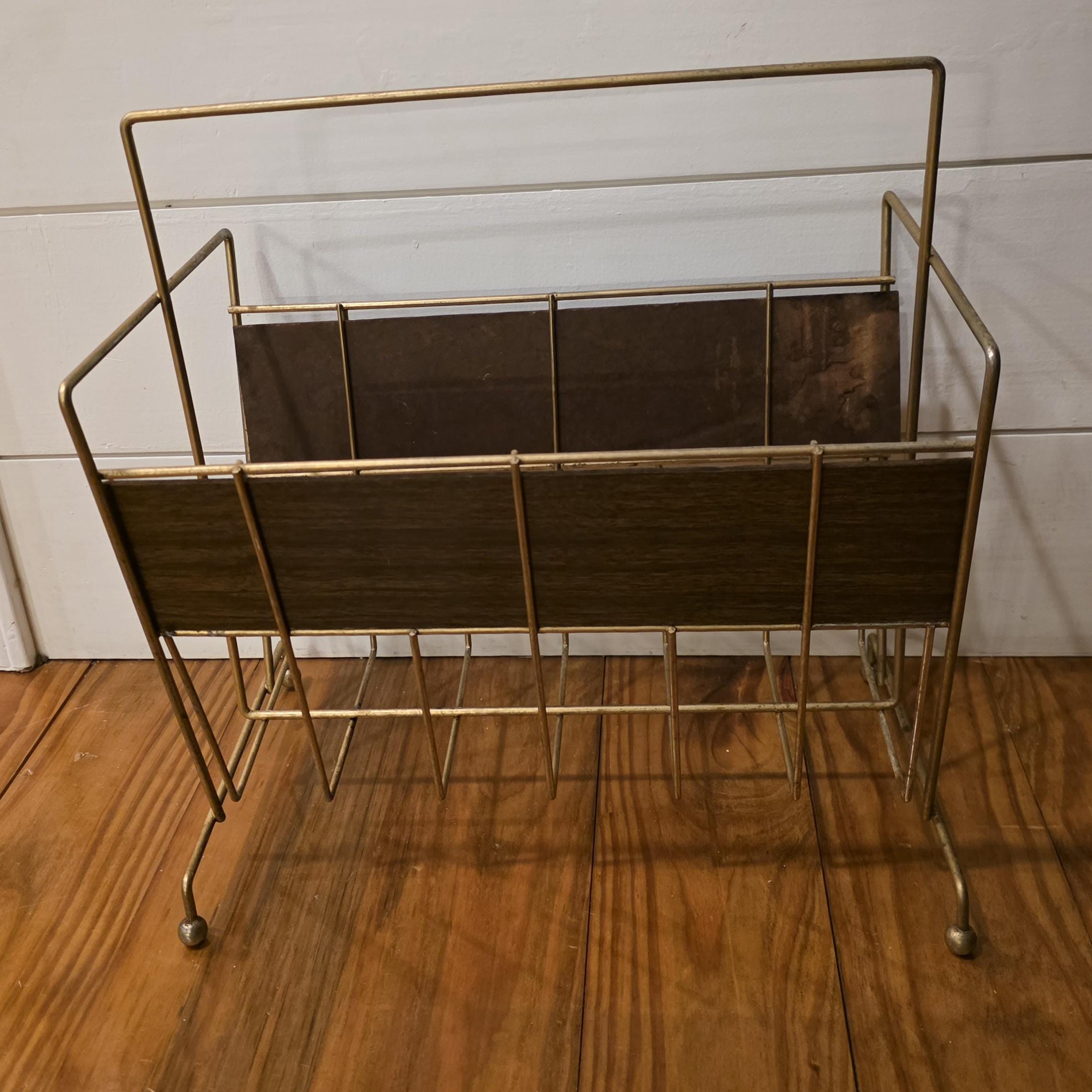 Vintage Magazine Rack - Etsy