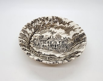 Royal Mail Fine Staffordshire Ironstone Soup Bowl England Vintage