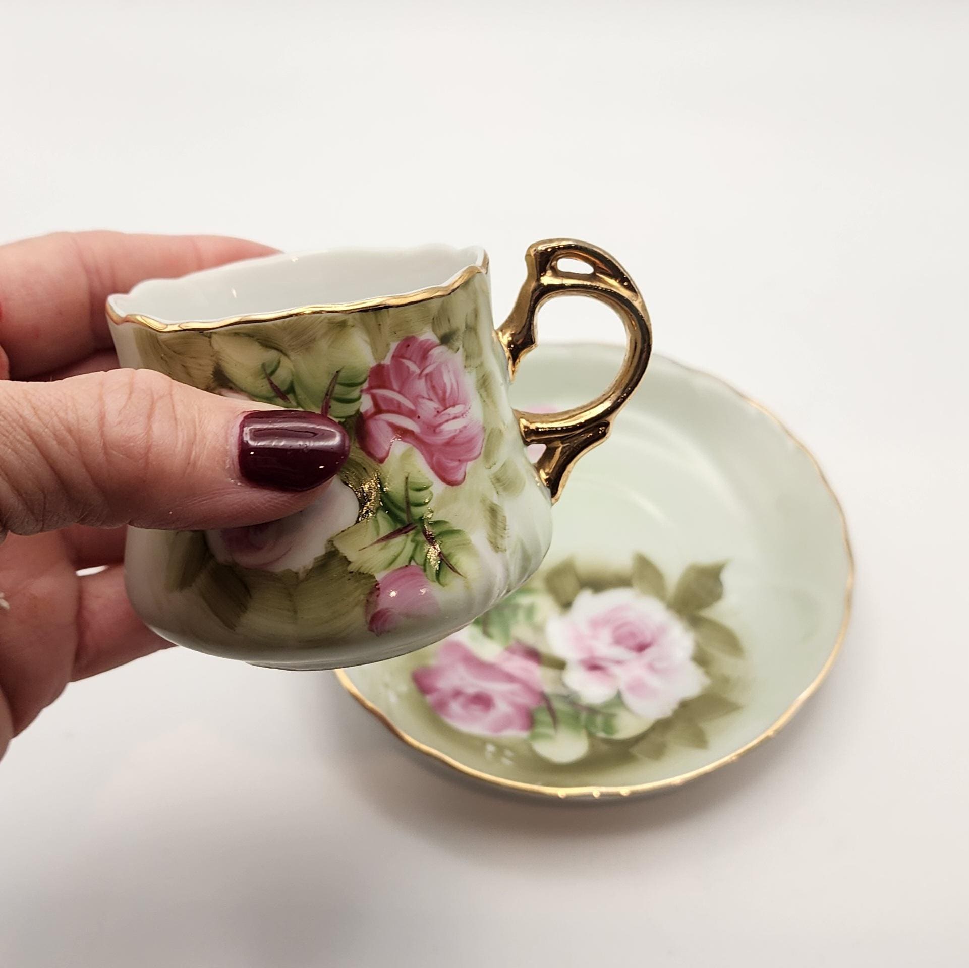 Made in Japan Demitasse Cup and Saucer - Etsy