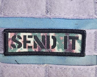 Envoyez le lt – Patch de moral tactique amusant | Patch devis personnalisé | Patch auto-agrippant pour sac à dos, gilet, chapeau, équipement