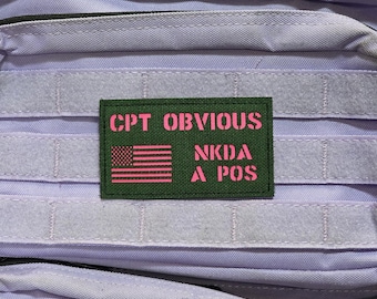 Custom ID Patch Laser Cut 2" x 3.5" , CORDURA 1000D Fabric, Hook and Loop