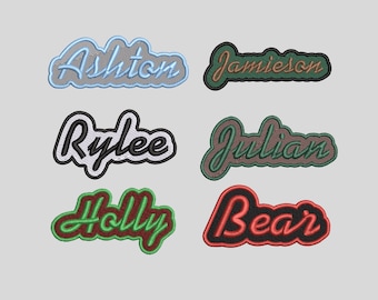 Personalized Embroidered Name Patch – Morale Patch | Custom Patches | Hook & Loop
