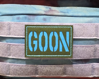 GOON Laser Cut Patch 2" x 3" , Tactical Gear,