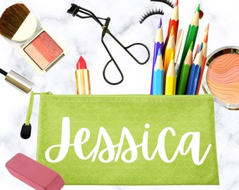 Personalized Multipurpose Cosmetic Pencil Pouch