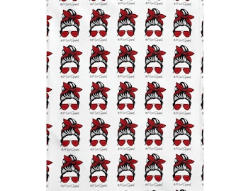 Mom Squad Plush Blanket