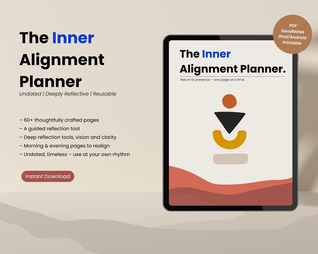 Inner Alignment Method The Inner Alignment Planner | Digital Journal for Self-reflection ...