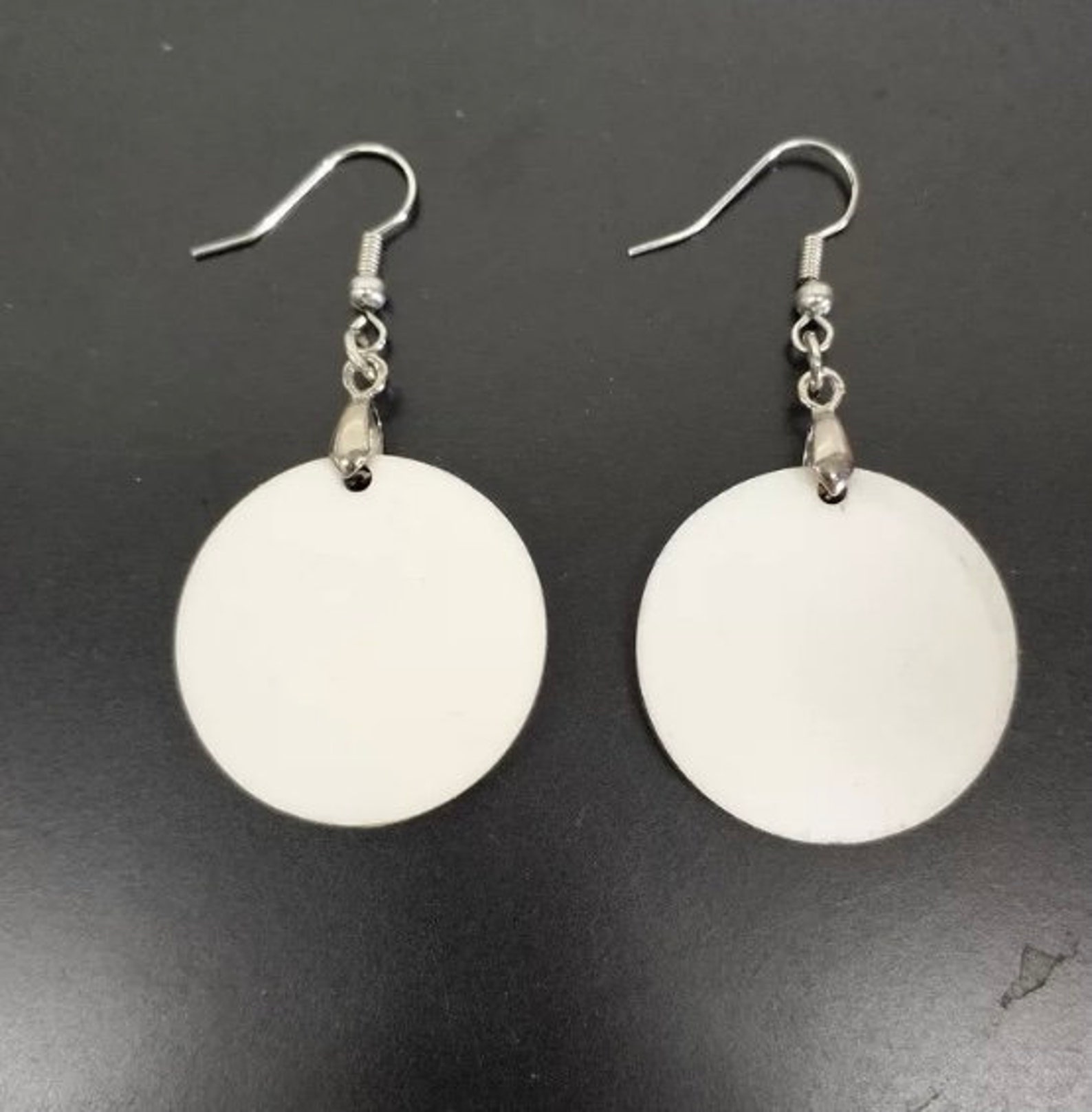 Sublimation Round Blank Earrings, 2 Pairs Etsy
