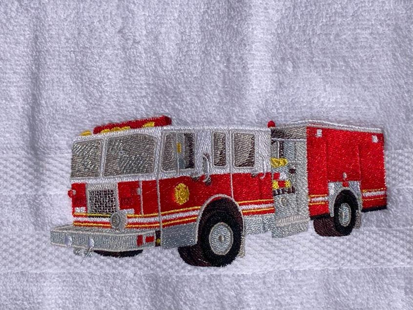 Emergency Vehicle Hand Towels Set of 3 OR Individual – Police Car ...
