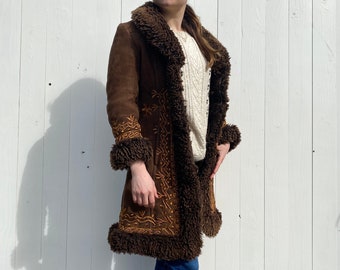 Afghan Sheepskin Coat Berezira