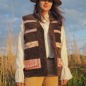 Vintage afghan waistcoat