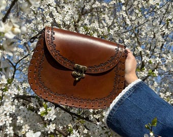 Tiggy by Cuddington Bag - Goldie Hobo Vintage Brown