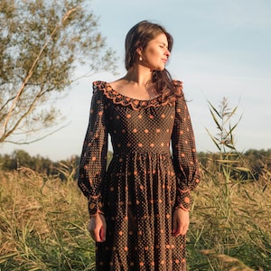 Beautiful Open Neckline Maxi Dress