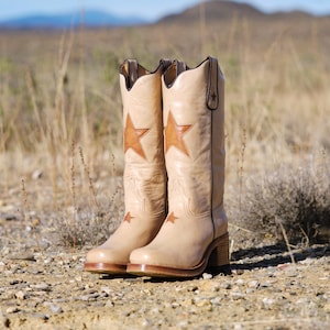 Mystic Star Boots Camel afbeelding 1