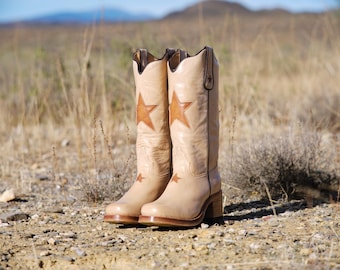 Mystic Star Boots Camel