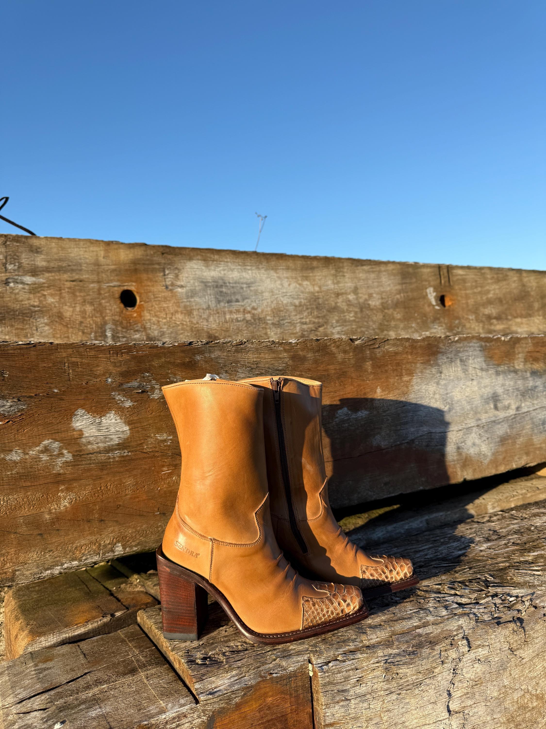 Sendra Mens Boots Python - Etsy