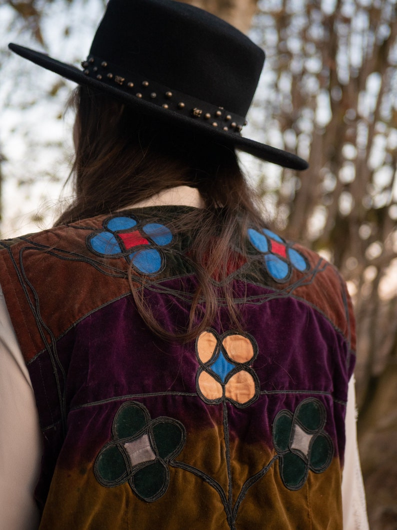 Vintage waistcoat gilet vest
