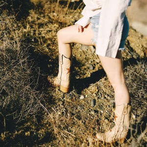 Mystic Star Boots Camel afbeelding 7