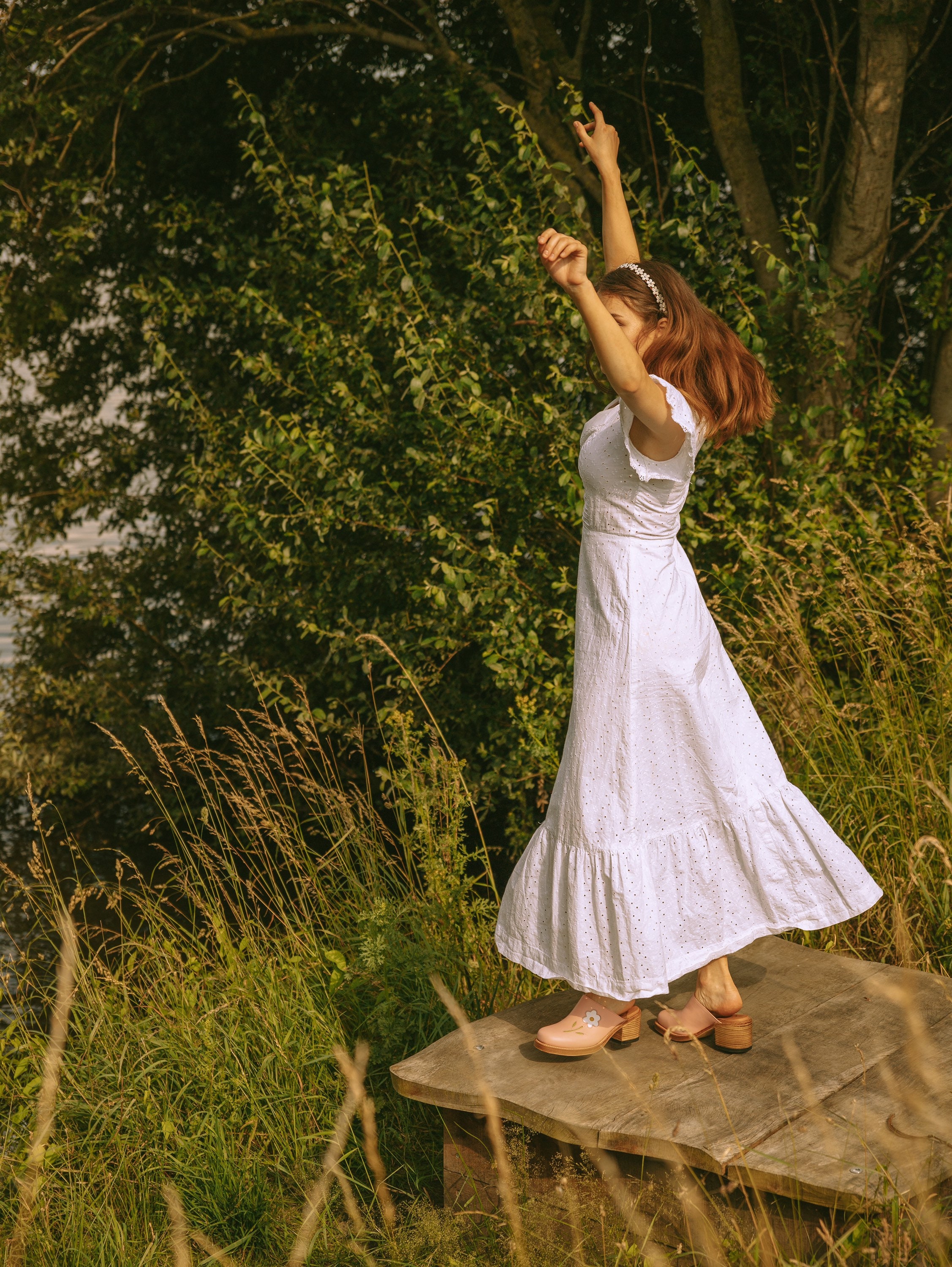 Vintage Authentic 1970s Maxi Dress With Embroidery in Cotton - Etsy
