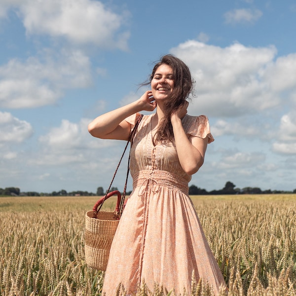 Robe boho faite à la main