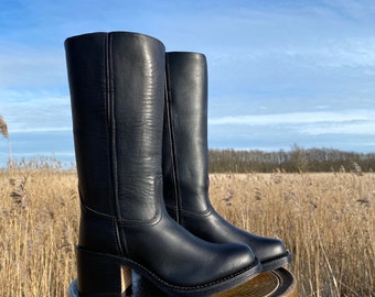 Chunky Boots in Black