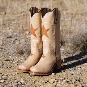 Mystic Star Boots Camel afbeelding 4