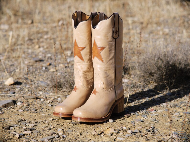 Mystic Star Boots Camel afbeelding 4