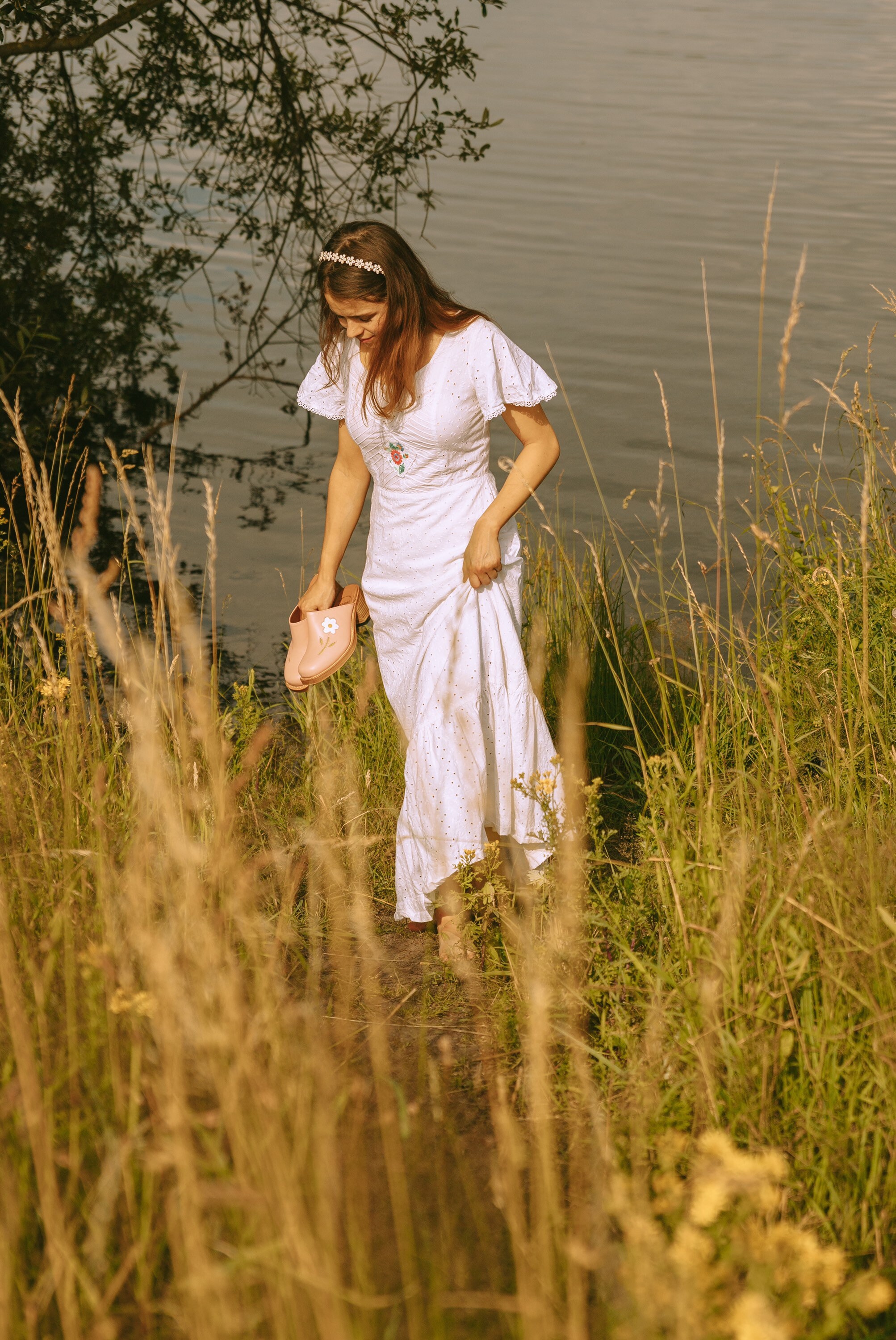 Vintage Authentic 1970s Maxi Dress With Embroidery in Cotton - Etsy