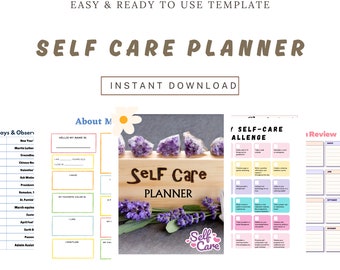 Self Care Planner, Wellness Routine, MindfulLiving, SelfLoveJourney, DailySelfCare, SelfCareGoals, HolisticHealth, WellnessWednesday,