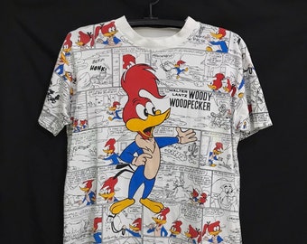 ウッディ・ウッドペッカー NASCAR Tシャツ 90年代 ヴィンテージ 90s ウッディーウッドペッカー ビンテージ Tシャツ アメカジ