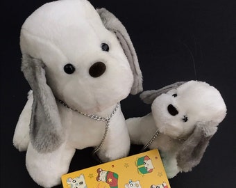 サンエックス ぶるぶるホワイトドッグ ぬいぐるみ – 4インチ