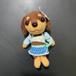 Vintage Brown Dog Plush
