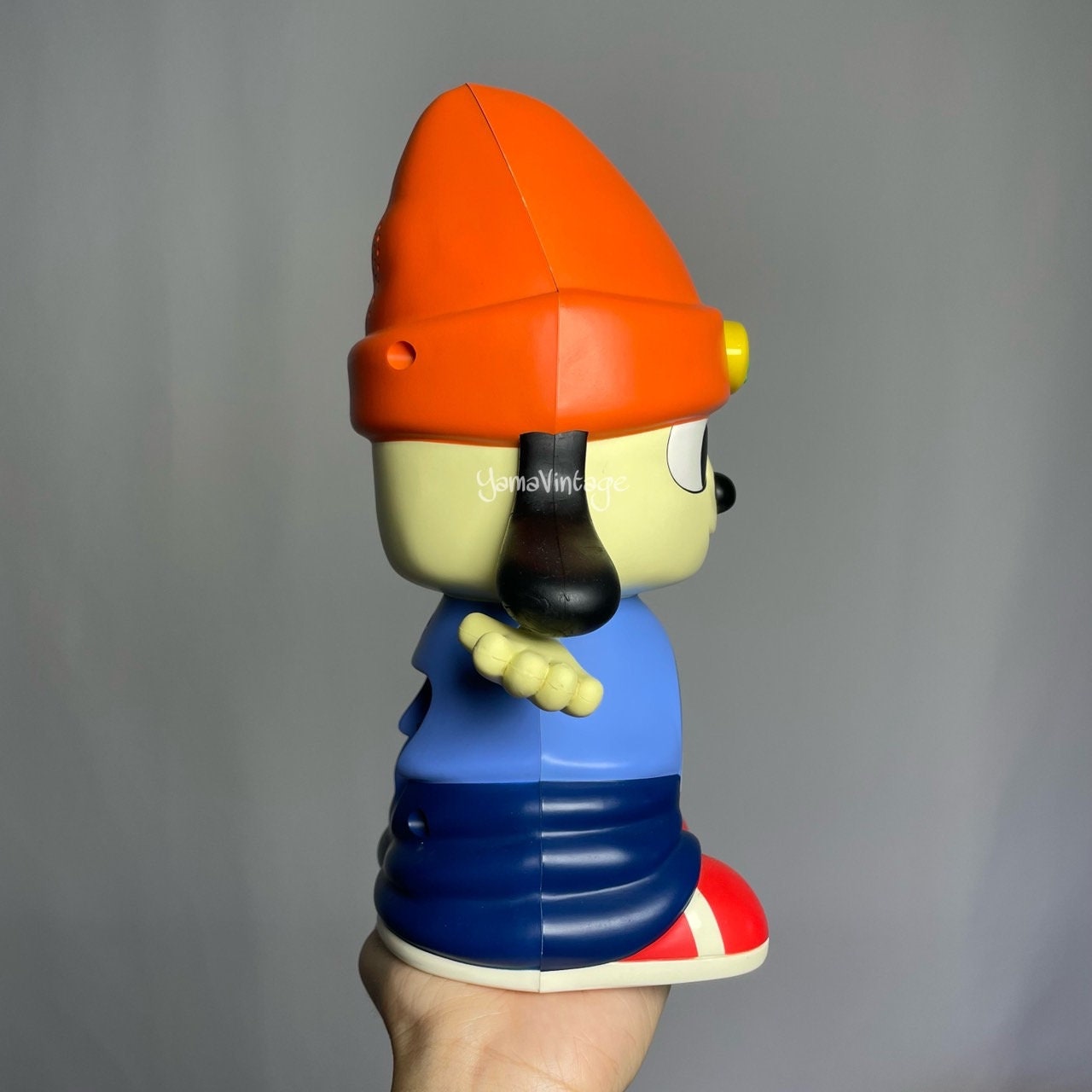 Vintage 90s Parappa the Rapper Alarm Clock, Collectible Japan Toy