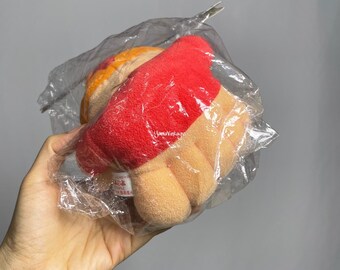 ヴィンテージ ぬいぐるみ スキヤポデス ぷよぷよ 5-6インチ、ぷよ