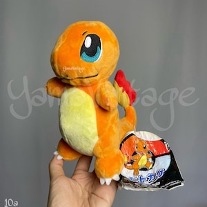 Charmander Plush 7&quot; , Games Japan , Anime , Second Hand , Gift for Him , Gift for kids , Birthday , 90s , Plushies , Stuffed Toys , Y2K cute
