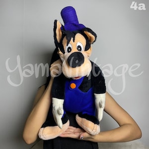 Vintage 80s-90s Bad Wolf Plush 19&quot; Stuffed Animal Collectibles Stuff Dolls Fox Plush Three Pigs Gift for Kid Birthday Gift Christmas Y2K