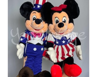 Peluche de ratón de dibujos animados vintage de los 90, de 45 a 50 cm, de segunda mano, coleccionable, regalo para ella o para niño.