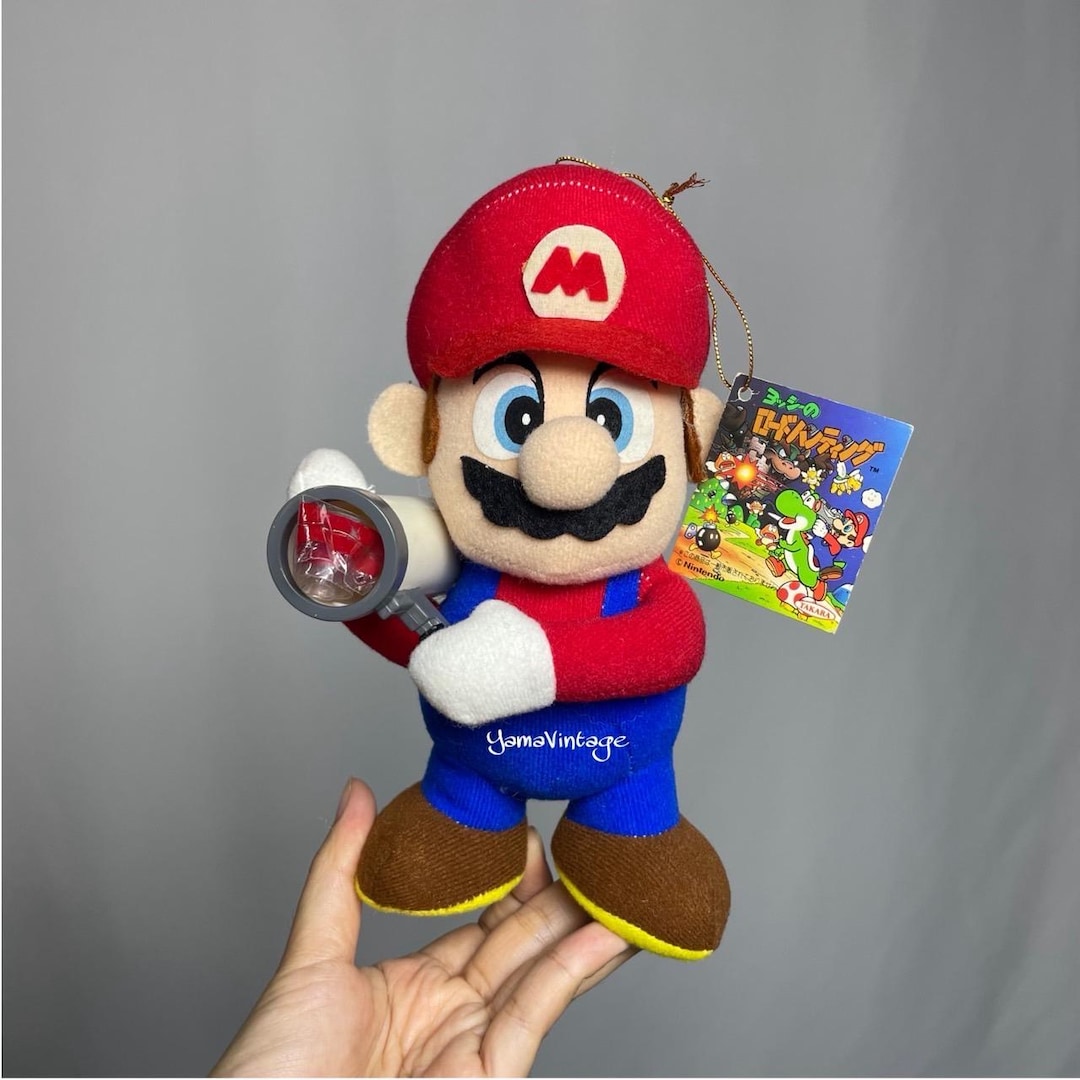 スーパーマリオ ぬいぐるみ ヨッシーのロードハンティング タグ付き スーパーマリオ ぬいぐるみ ヨッシーのロードハンティング サファリ