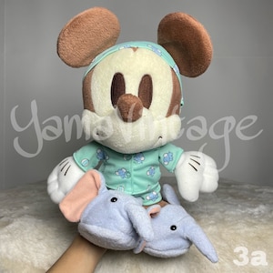 Vintage 2000s Mickey Plush Stuffed Toy Second Hand Collectibles Cartoons Cute Kawaii Y2K Stuffed Animals Gift Christmas Dolls Daughter Gift