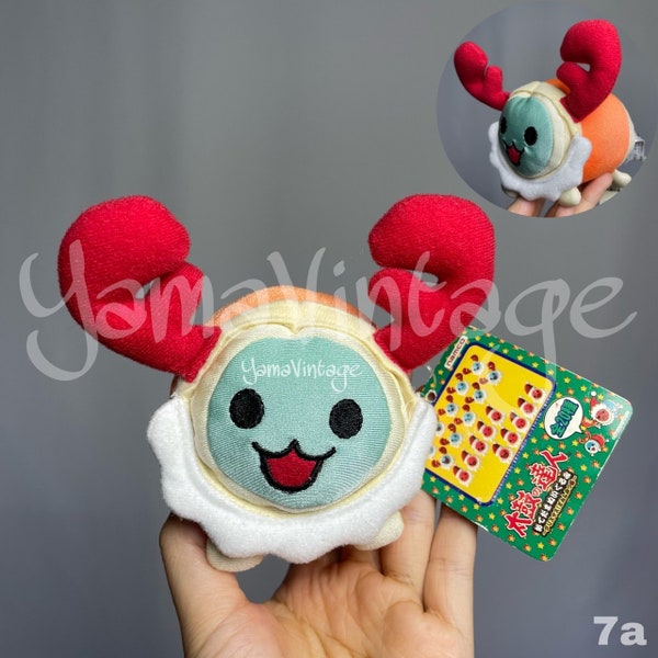 Raro Vintage 2000s Taiko Game Drum Plush 3-4" Regalo de segunda mano para él Coleccionables Japón Juguetes rellenos Cumpleaños del nieto Muñecas Y2K