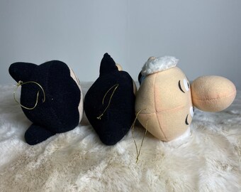 タグ付】 鉄腕アトム アトム ウラン ぬいぐるみ セット レトロ 当時物